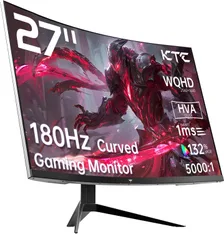 KTC 27 inch 180Hz Curved WQHD Gaming Monitor