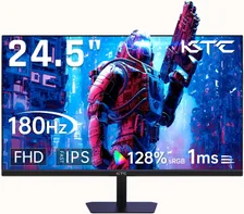 KTC 24.5'' Gaming Monitor 180Hz FHD,Fast IPS 1080P 1 ms