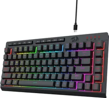 Redragon K524 RGB Gaming Keyboard Wired, Extra On-Board Macro Keys, Dedicated